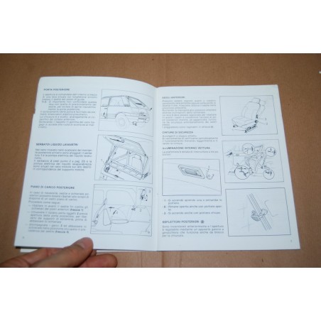 LIBRETTO USO MANUTENZIONE INNOCENTI 3 CILINDRI S SL SE  1983 - BUONO