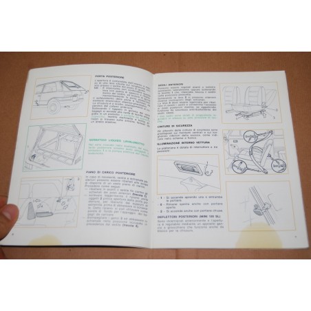 LIBRETTO USO MANUTENZIONE INNOCENTI 90 ED. 1978 - MACCHIE DIFFUSE