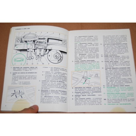 LIBRETTO USO MANUTENZIONE INNOCENTI 90 ED. 1978 - MACCHIE DIFFUSE