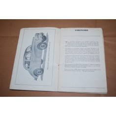 THE MORRIS MINOR SERIES II OPERATION MANUALE FIFTH ED. - ENGLISH 2
