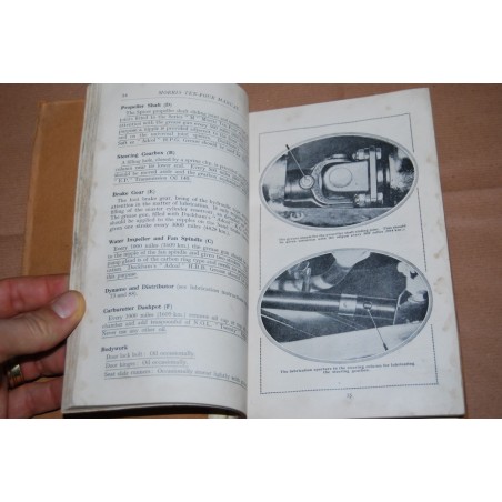 OPERATION MANUAL FOR THE MORRIS TEN FOUR SERIES M - ENGLISH