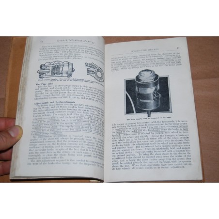 OPERATION MANUAL FOR THE MORRIS TEN FOUR SERIES M - ENGLISH