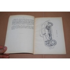 FIAT 1100 NOTICE D'ENTRETIEN 8eme EDITION 1947 FRENCH TEXT 2