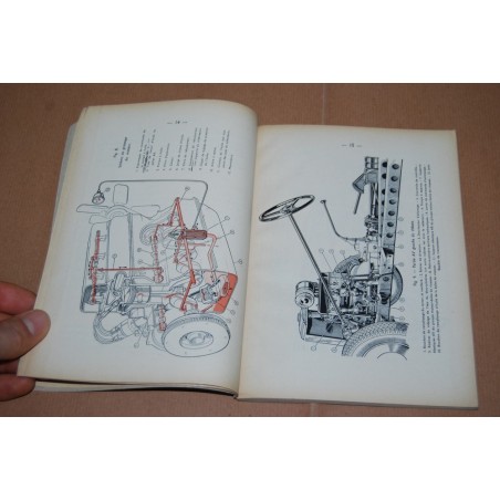 FIAT 1100 NOTICE D'ENTRETIEN 8eme EDITION 1947 FRENCH TEXT