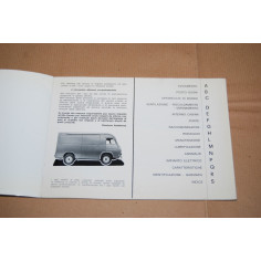 LIBRETTO USO MANUTENZIONE ALFA ROMEO AUTOCARRO F20 SAVIEM 1968 MOLTO BUONO 2