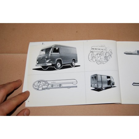 LIBRETTO USO MANUTENZIONE ALFA ROMEO AUTOCARRO F20 SAVIEM 1968 MOLTO BUONO
