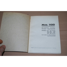 LIBRETTO USO MANUTENZIONE FIAT 1100 12° ED.  VIII 1946 - OTTIME CONDIZIONI 2