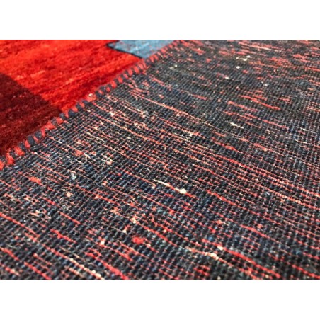TAPPETO ARTIGIANALE IRANIANO KASHKOOLI IN LANA E COTONE 260x238 CM