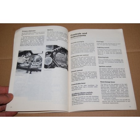 RIPRODUZIONE LIBRETTO USO MANUTENZIONE NORTON COMMANDO 750 RIDERS HANDBOOK