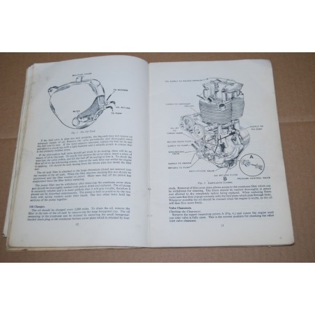 BSA INSTRUCTION MANUAL A7 500 TWIN SHOOTING STAR A10 650 GOLDEN FLASH ROCKET