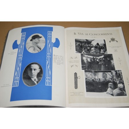 LIBRO ILLUSTRATO VILLE E CASTELLI DELLA PROVINCIA DI CUNEO ACI 1930