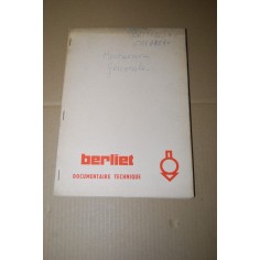BERLIET DOCUMENTAIRE TECHNIQUE MECCANICA GENERALE - SEGNI A PENNA