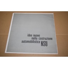 PROSPEKT BROCHURE DEPLAINT NSU IDEE NUOVE - 10 PAGINE ITALIANO BUONO