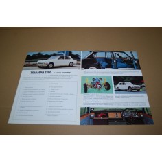 PROSPEKT BROCHURE DEPLIANT TRIUMPH 1300 - 2 PAGINE ITALIANO 2