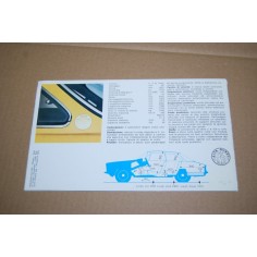 PROSPEKT BROCHURE DEPLIANT ALFA ROMEO GIULIA 1300 ti GERMAN TEXT