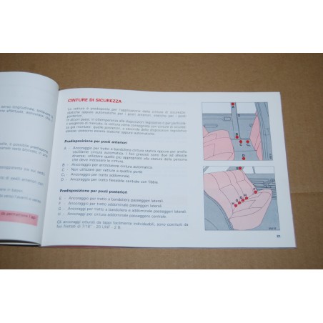 LIBRETTO USO MANUTENZIONE FIAT 131 DIESEL 5° ed. - IV -1982 OTTIMO