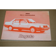 LIBRETTO USO MANUTENZIONE FIAT REGATA - 2 ed. IX 1983 - MOLTO BUONO
