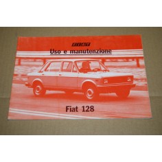 LIBRETTO USO MANUTENZIONE FIAT 128 8° ed. II 1980 - MOLTO BUONO