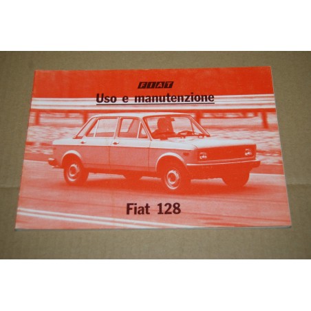 LIBRETTO USO MANUTENZIONE FIAT 128 8° ed. II 1980 - MOLTO BUONO