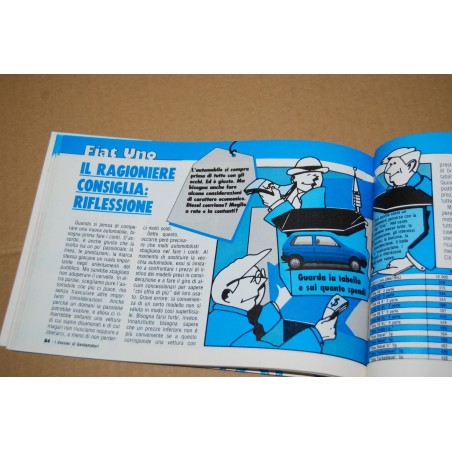 I DOSSIER DI GENTE MOTORI FIAT UNO - 100 PAGINE BUONE CONDIZONI
