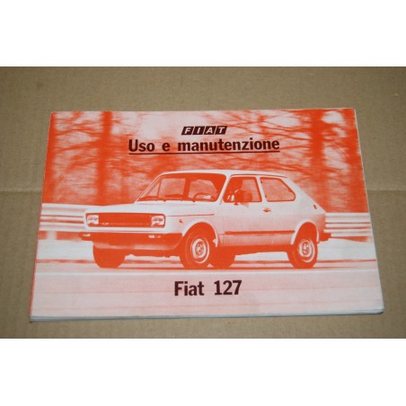 LIBRETTO USO MANUTENZIONE FIAT 127 7° ed. X 1978 - MOLTO BUONO