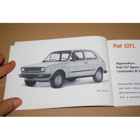 LIBRETTO USO MANUTENZIONE FIAT 127 7° ed. X 1978 - MOLTO BUONO