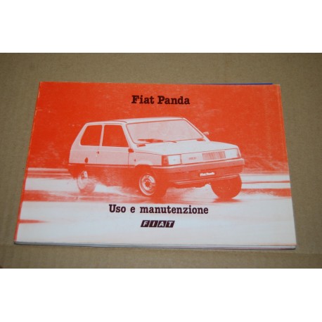 LIBRETTO USO MANUTENZIONE FIAT PANDA 2° ed. IX 1982 - OTTIMO