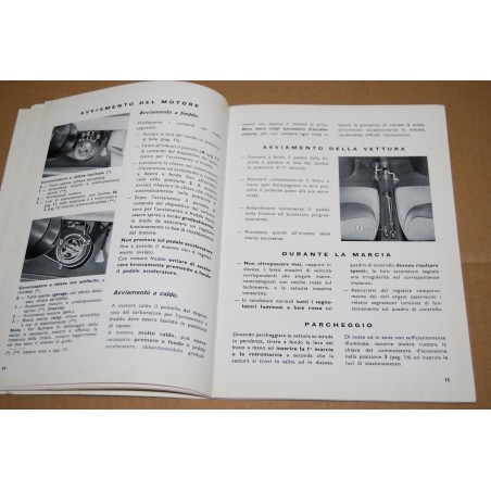 LIBRETTO USO MANUTENZIONE FIAT 850 6° ed. IV 1965 - MOLTO BUONO