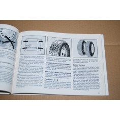 LIBRETTO USO MANUTENZIONE OPEL ASCONA SETTEMBRE 1987  - DISCRETO 2
