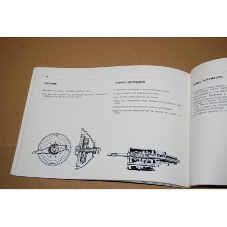 LIBRETTO USO MANUTENZIONE OPEL ASCONA MAGGIO 1972 - OTTIMO