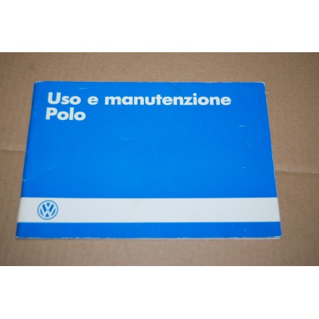 LIBRETTO USO MANUTENZIONE VOLKSWAGEN VW POLO 1984 - OTTIMO