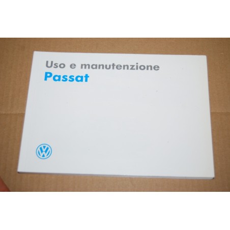 LIBRETTO USO MANUTENZIONE VOLKSWAGEN VW PASSATT 1990 - OTTIMO