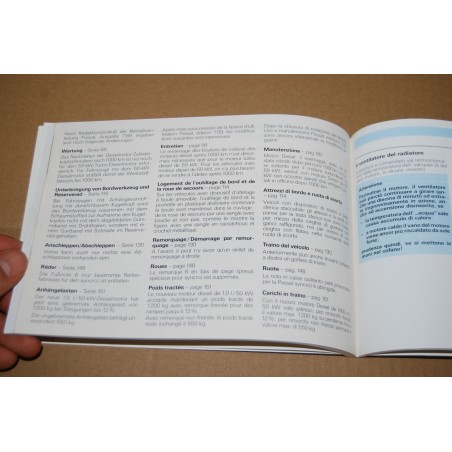 LIBRETTO USO MANUTENZIONE VOLKSWAGEN VW PASSATT 1990 - OTTIMO