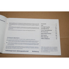 LIBRETTO USO MANUTENZIONE VOLKSWAGEN VW SCIROCCO 1982 - BUONO 2