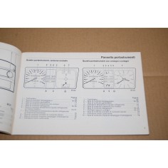LIBRETTO USO MANUTENZIONE VOLKSWAGEN VW DERBY 1979 SEGNI A PENNA - BUONO 2