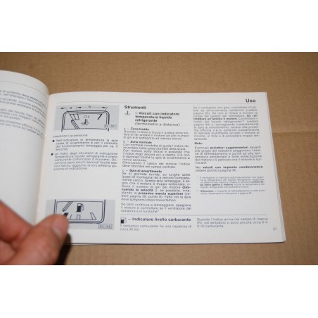 LIBRETTO USO MANUTENZIONE VOLKSWAGEN VW DERBY 1979 SEGNI A PENNA - BUONO