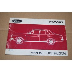 LIBRETTO USO MANUTENZIONE FORD ESCORT I 1971 -10 - BUONO