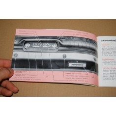 LIBRETTO USO MANUTENZIONE FORD CONSUL CORTINA  2° ed. GENNAIO 1963 - OTTIMO 2