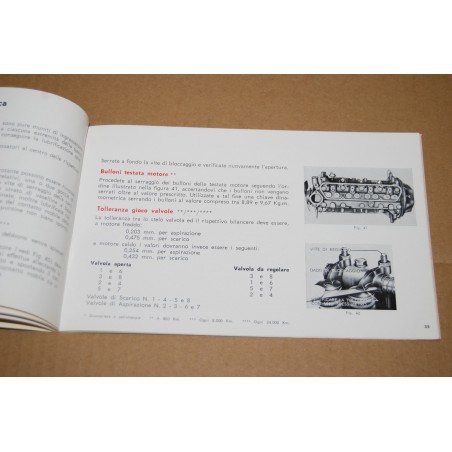 LIBRETTO USO MANUTENZIONE FORD CONSUL CORTINA  2° ed. GENNAIO 1963 - OTTIMO