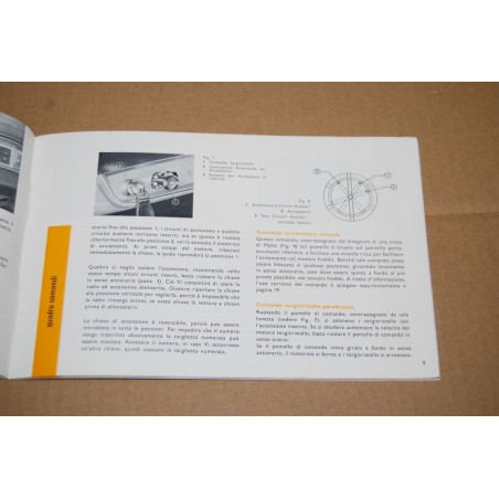 LIBRETTO USO MANUTENZIONE FORD CONSUL CORSAIR AGOSTO 1963 - OTTIMO