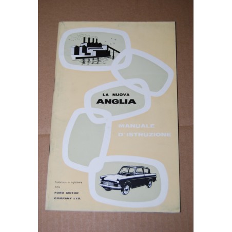 LIBRETTO USO MANUTENZIONE FORD LA NUOVA AGILA FEBBRAIO 1963 - BUONO