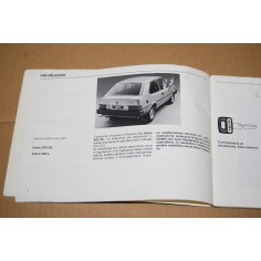 LIBRETTO USO MANUTENZIONE VOLVO 343 & DL 1979 - ONDULAZIONI DIFFUSE DISCRETO 2