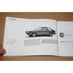 LIBRETTO USO MANUTENZIONE VOLVO 343 & DL ONDULAZIONI E RESTAURI MEDIOCRE 2
