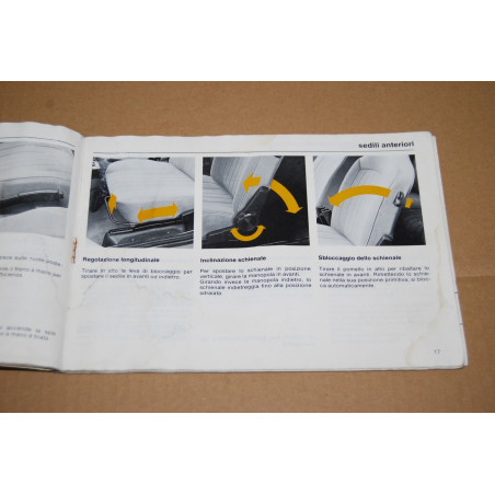 LIBRETTO USO MANUTENZIONE VOLVO 343 & DL ONDULAZIONI E RESTAURI MEDIOCRE