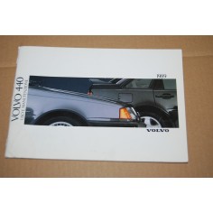 LIBRETTO USO MANUTENZIONE VOLVO 440 1989 - BUONE CONDIZIONI