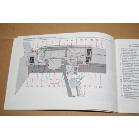 LIBRETTO USO MANUTENZIONE VOLVO 440 1989 - BUONE CONDIZIONI