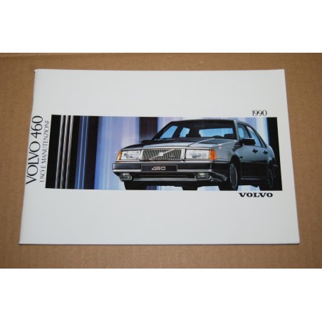 LIBRETTO USO MANUTENZIONE VOLVO 460 1990 - ECCELLENTE