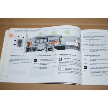 LIBRETTO USO MANUTENZIONE VOLVO 460 1990 - ECCELLENTE