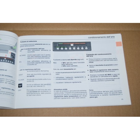 LIBRETTO USO MANUTENZIONE VOLVO 460 1990 - ECCELLENTE