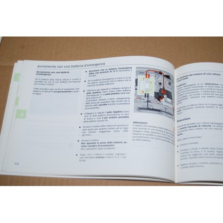 LIBRETTO USO MANUTENZIONE VOLVO 460 1991 - BUONO